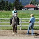 Maestoso Alea - 1. Reitkurs bei Desmond O'Brien