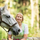 Maestoso Alea und Angela im Dirndl